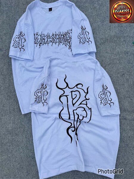 T-shirt unisexe à motifs urbains