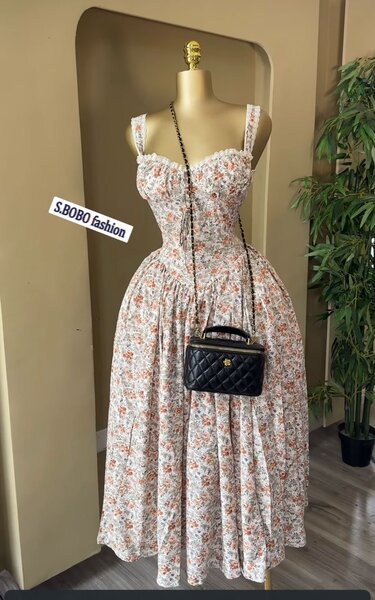 Robe d'été fleurie élégante