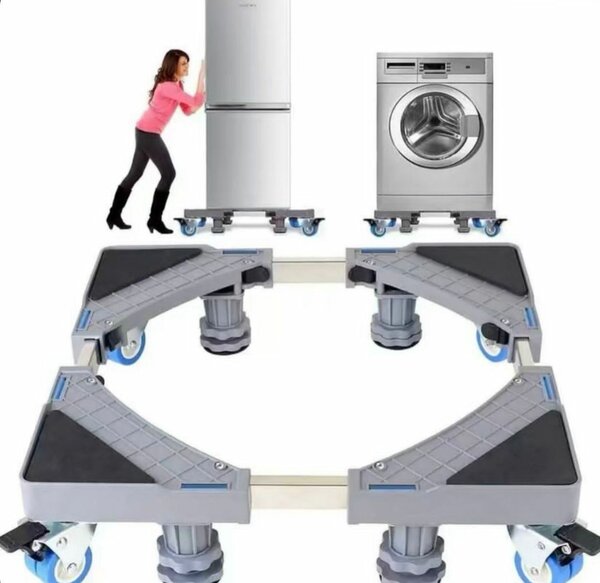 Adjustable Fridge Stand with wheels