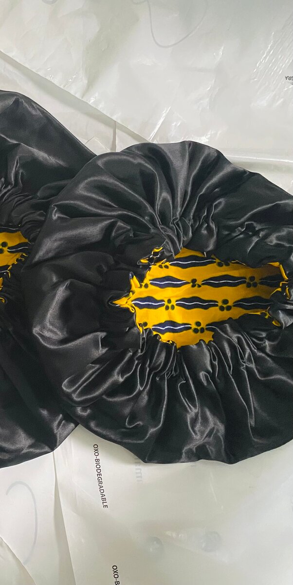 Bonnet mi-PAGNE et SATIN (M)