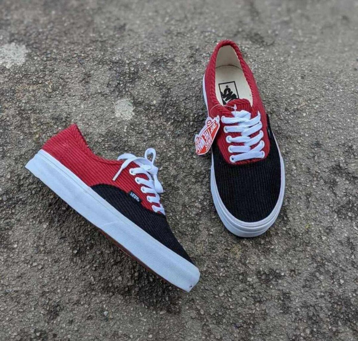 Chaussure vans livré dans le carton