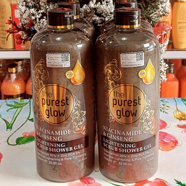 THE PUREST GLOW SHOWER GEL (NIACINAMIDE & GINSENG)