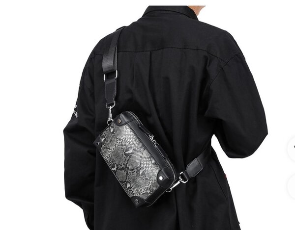 Sac bandoulière en cuir élégant