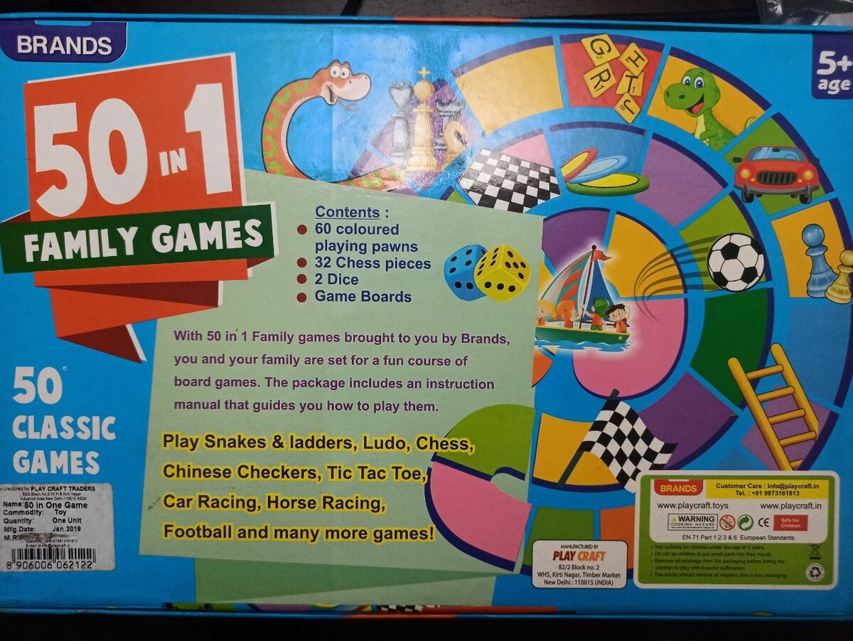 50 en 1 jeux Pour La Famille