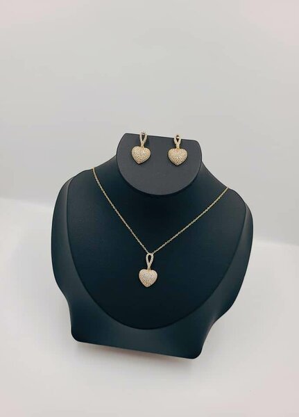 Parure Bijoux en Or Élégante