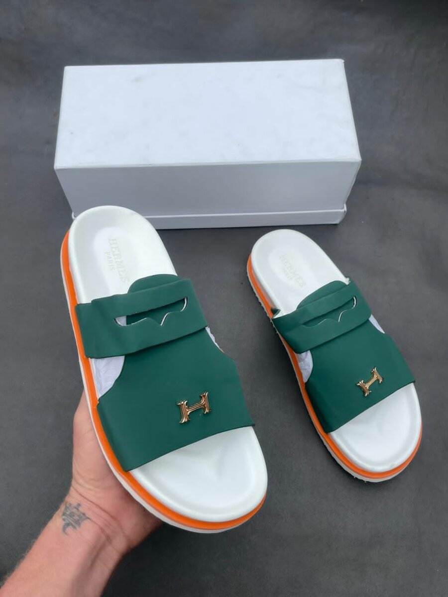 Sandales de luxe colorées