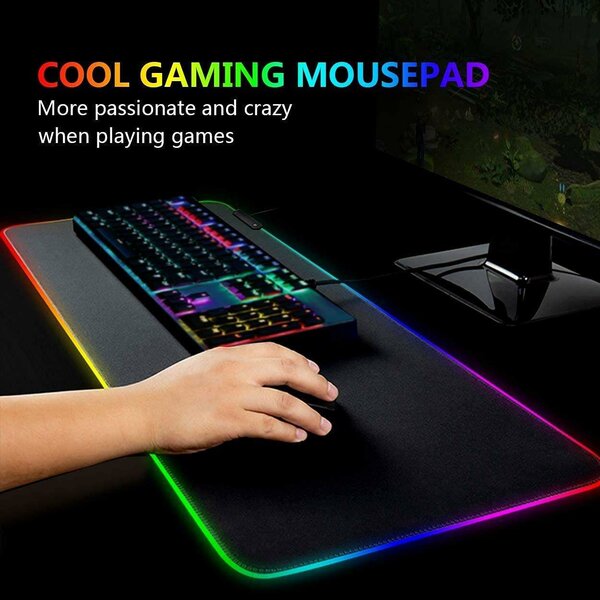 Tapis de souris LED gaming