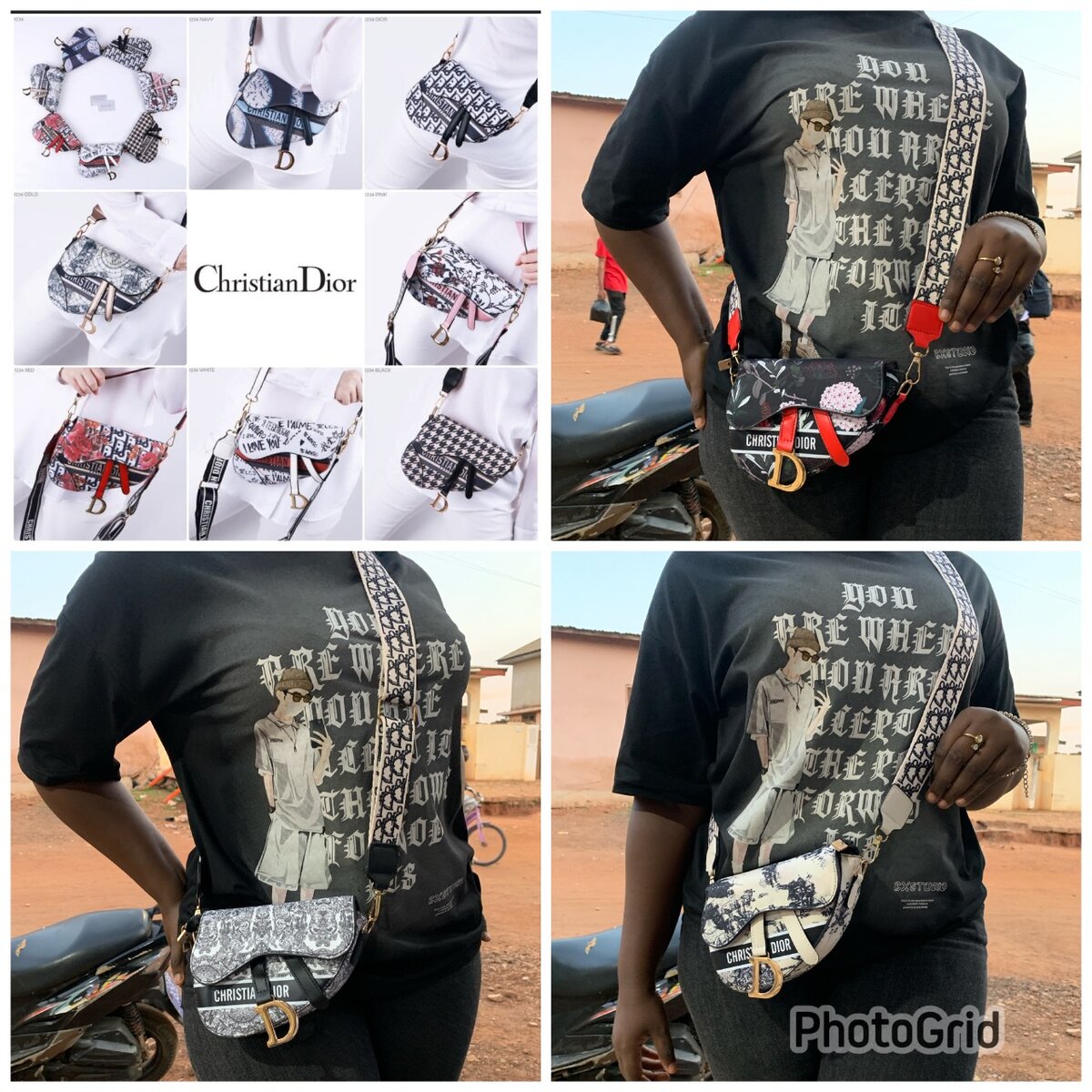 Cross body ladies bags