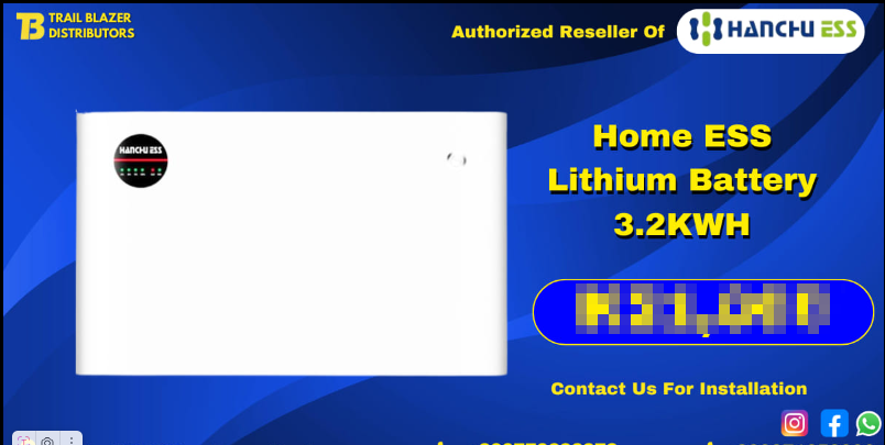 LITHIUM BATTERY 3.2KWH
