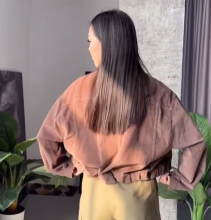 Велветовая рубашка-бомбер от ZARA