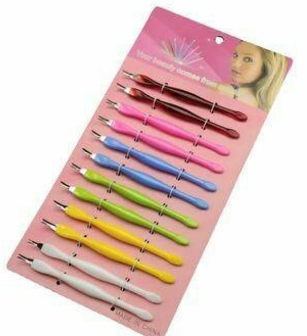 Set de repousse cuticules coloré