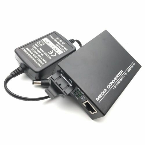 Convertisseur Média Ethernet / Fibre