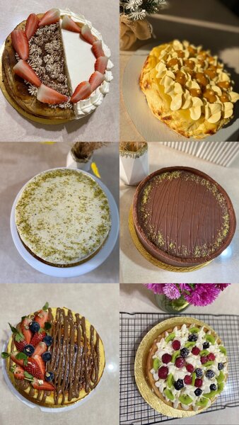 Торты , чизкейки , бенто торты , трайфлы