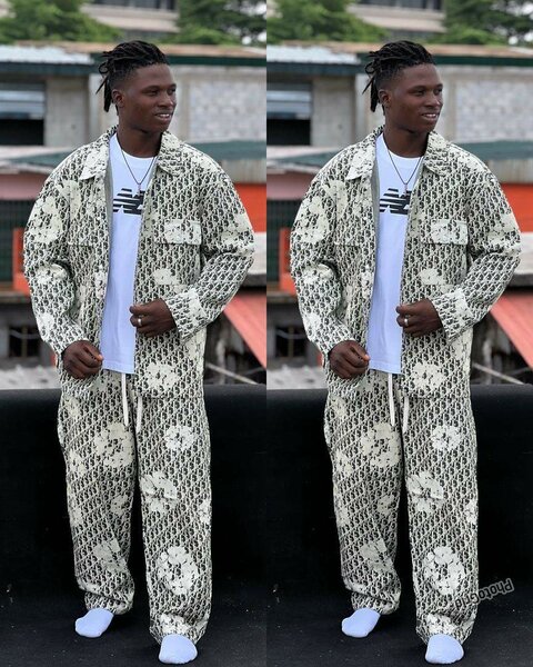 Costume décontracté tie-dye homme