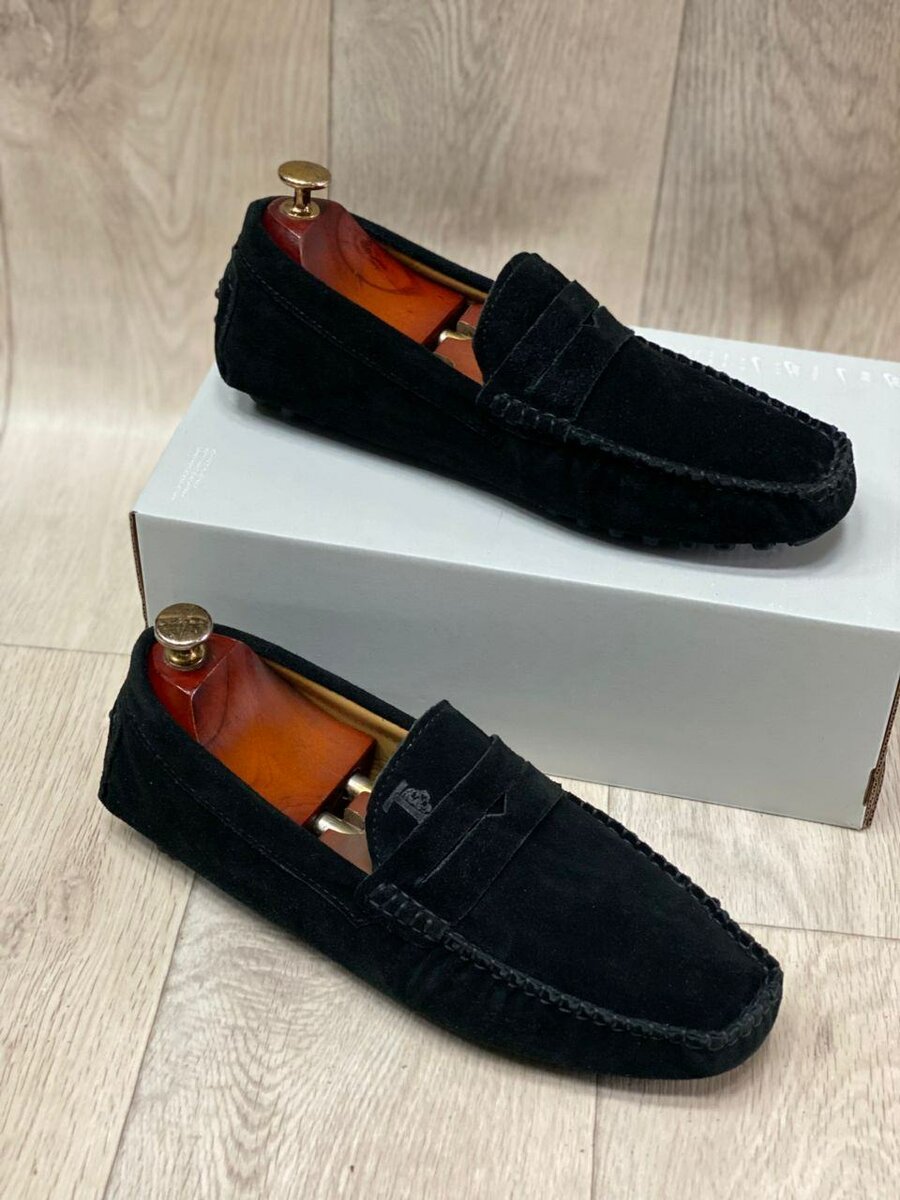 Mocassins en daim élégants