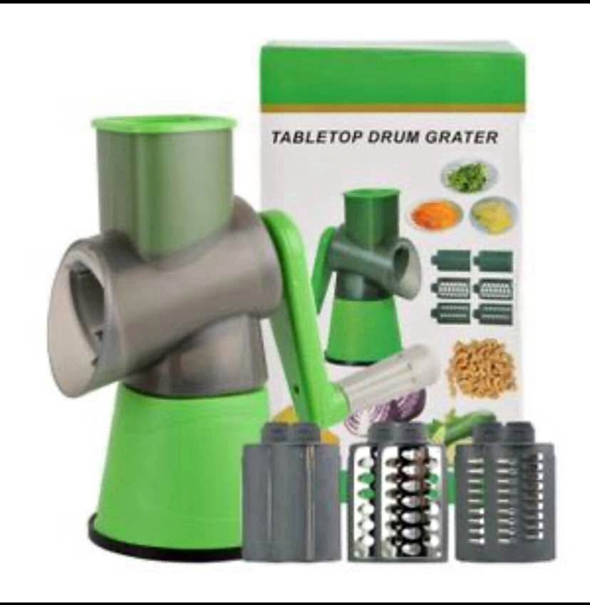 Râpe à tambour de cuisine multifonction
