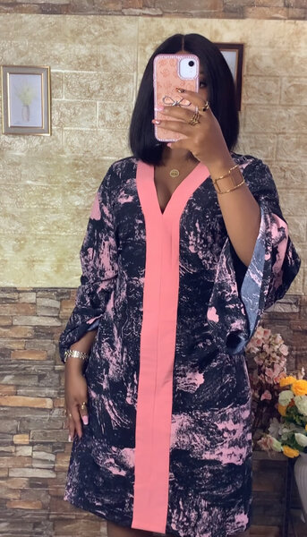 Robe Kimono Colorée Élégante