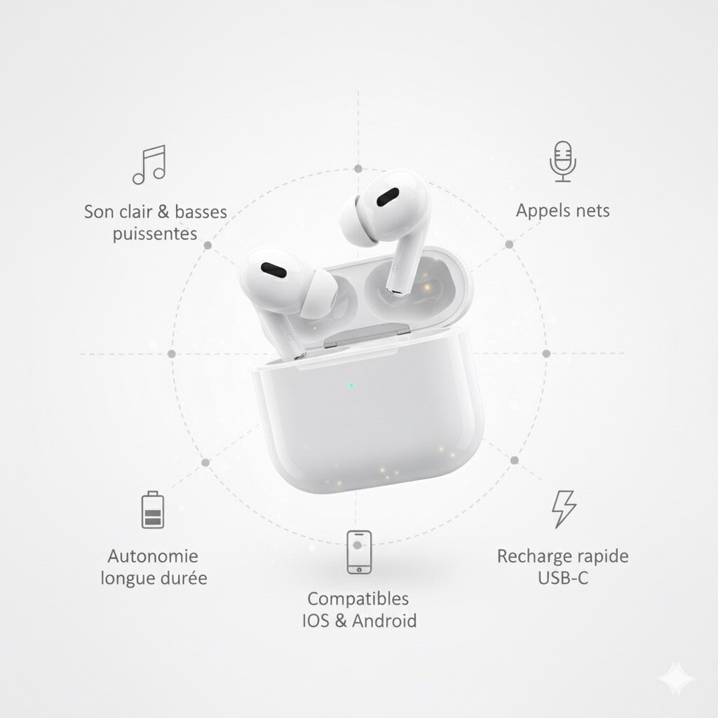 Ecouteurs AirPods Pro 2
