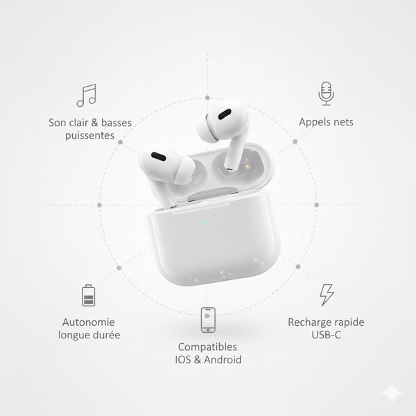 Ecouteurs AirPods Pro 2