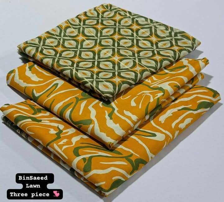 Bin saeed printed lawn