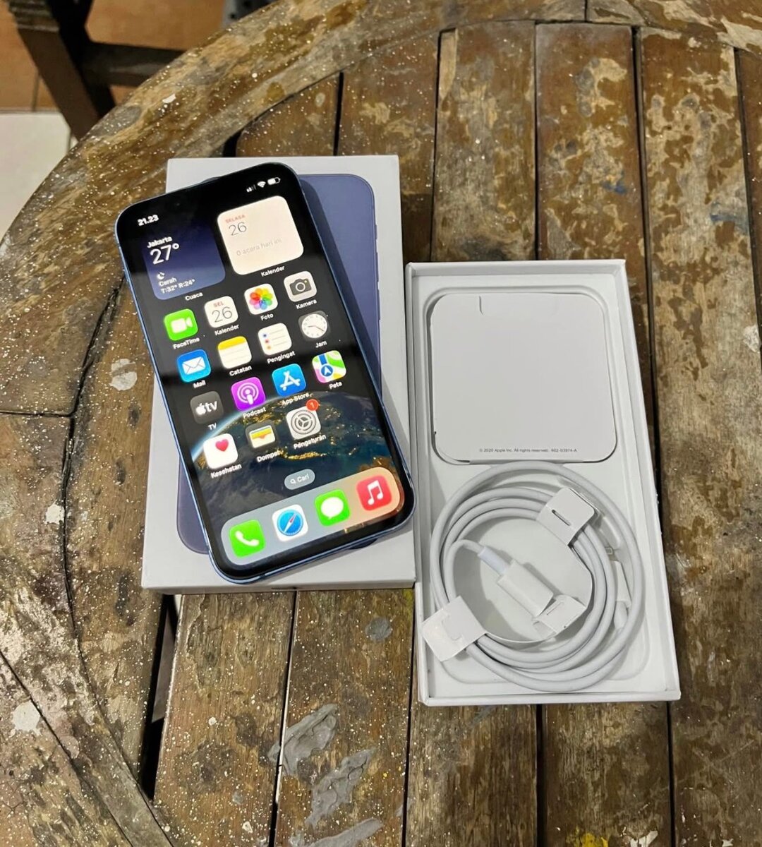 iPhone 13 simple  128GB Bleu