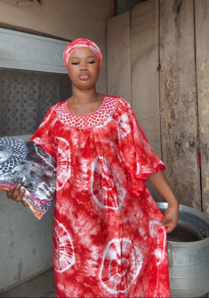 Tunique africaine colorée