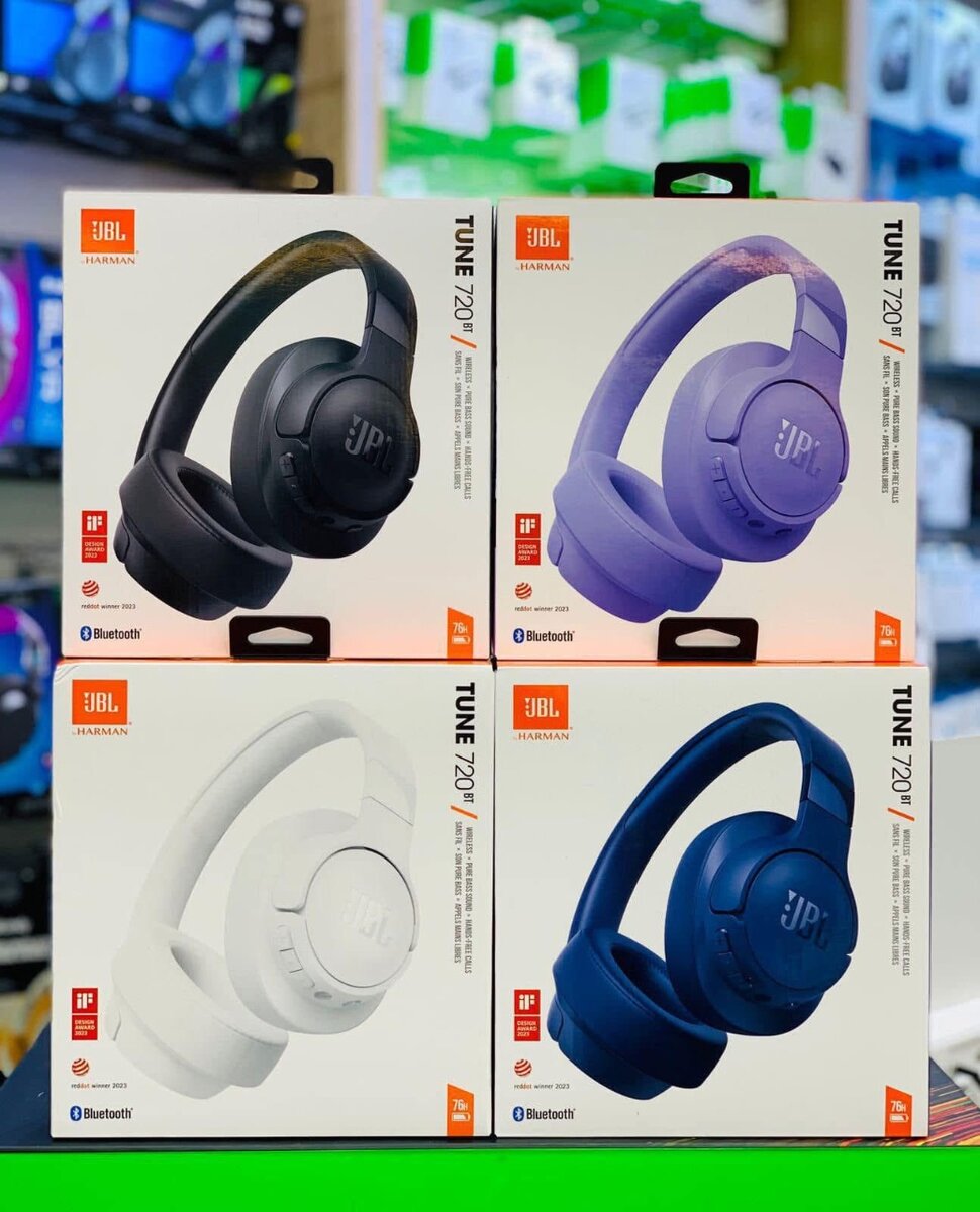 JBL Bluetooth headphones