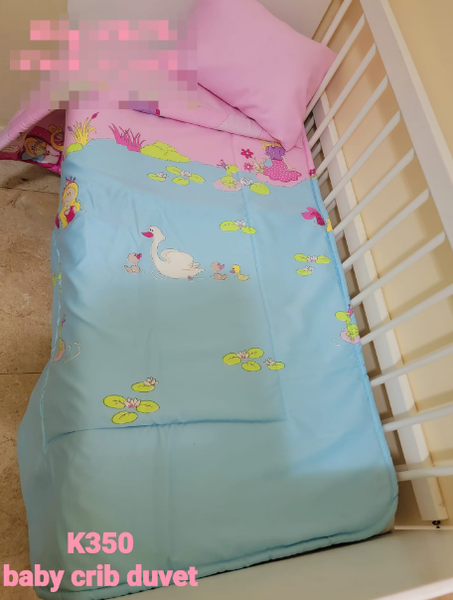 blue and pink sleeping kit