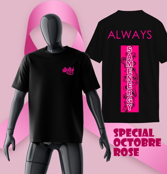 T-shirt Octobre Rose