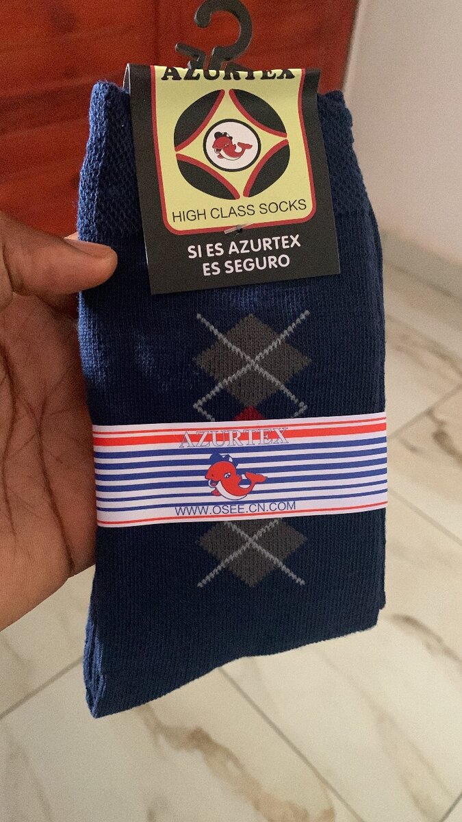 Chaussettes élégantes Azurtex