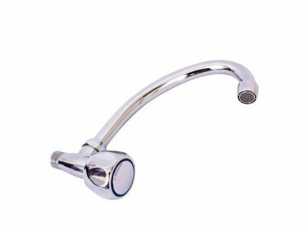 Robinet de cuisine chromé