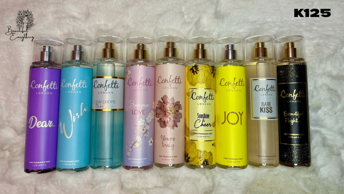 Confetti mist & body spray