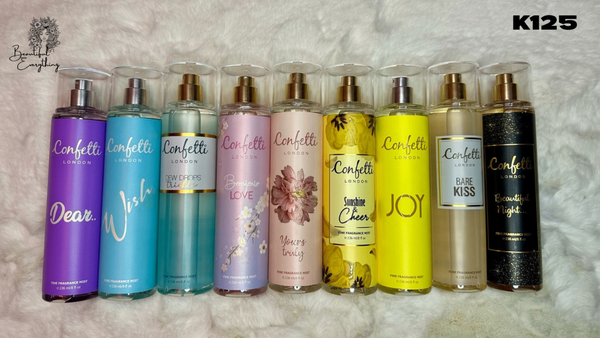 Confetti mist & body spray