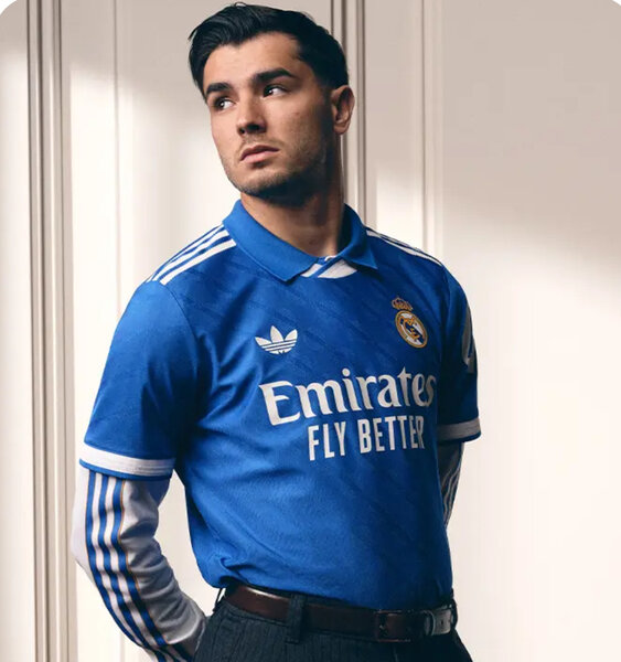 Maillot Real Madrid Bleu