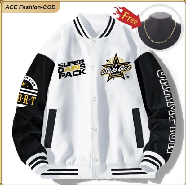 Veste Varsity Mode Unisexe