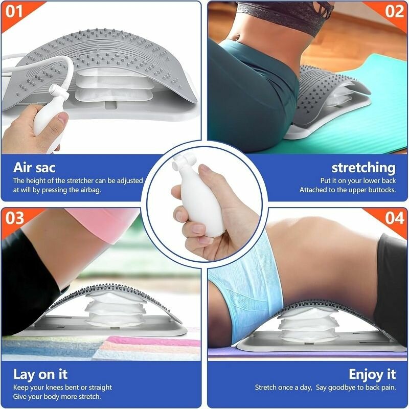 Appareil de Massage Lombaire Ergonomique