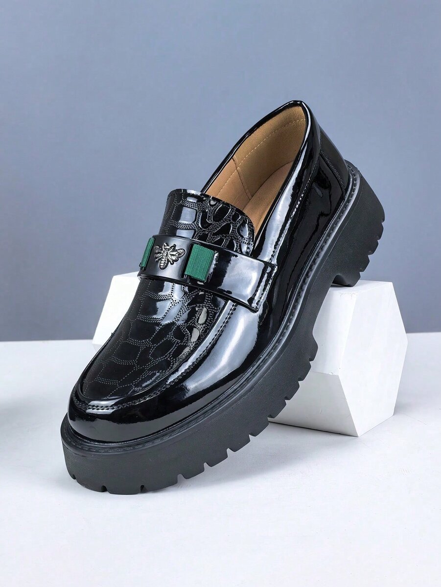 Chaussures Oxford à plateforme élégante