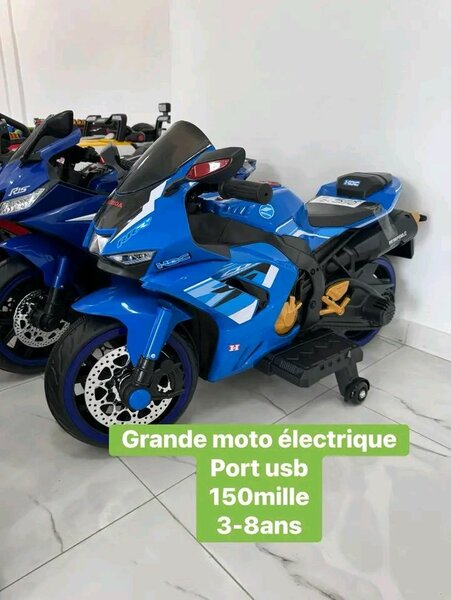 Grande Moto Électrique Enfant