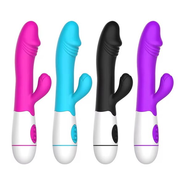 Vibromasseur Silicone Double