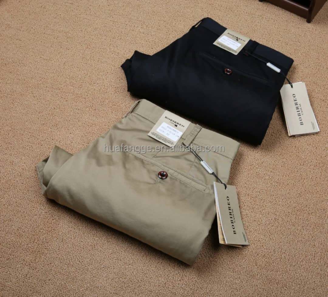 Pantalons chinos élégants homme