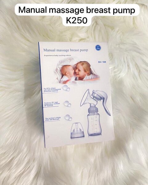 Manual breast pump