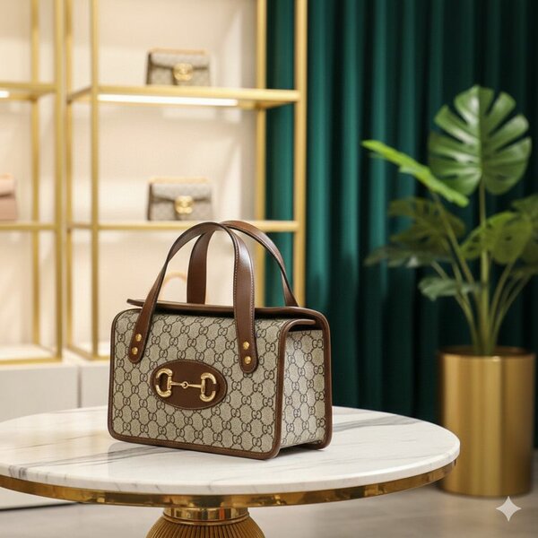 Sac à main en cuir Gucci