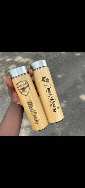 Bamboo bottle