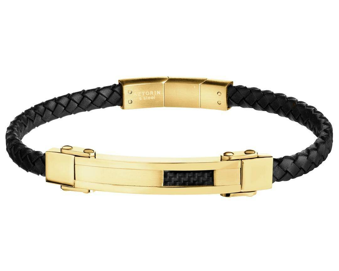 Bracelet en cuir tressé