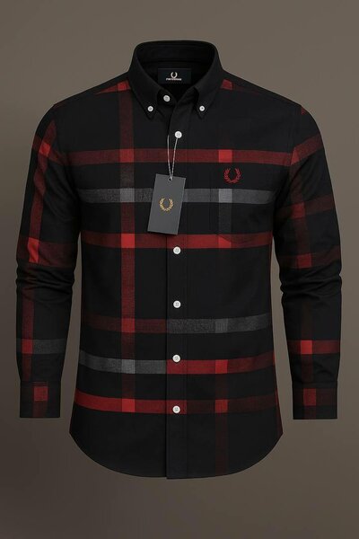 Chemise à carreaux élégante