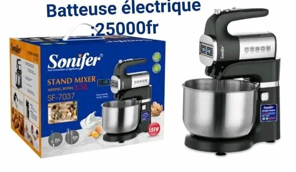 Sonifer Batteuse Électrique 5 Vitesses