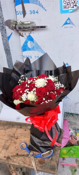 Bouquet de roses élégantes