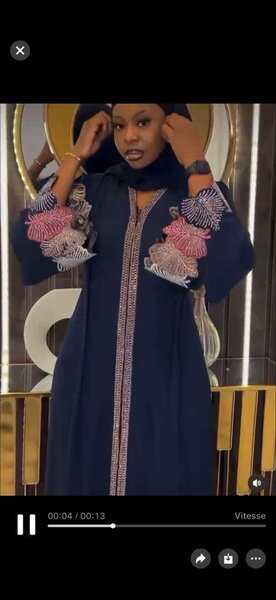 Robe Abaya Élégante