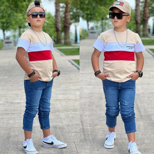 T-shirt garçon Tommy Hilfiger