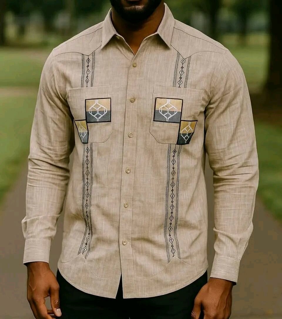 Chemise élégante à motifs